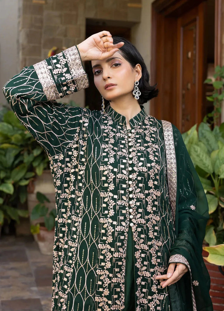 Adams Couture Pret Embroidered Chiffon 3 Piece Suit Gulposh