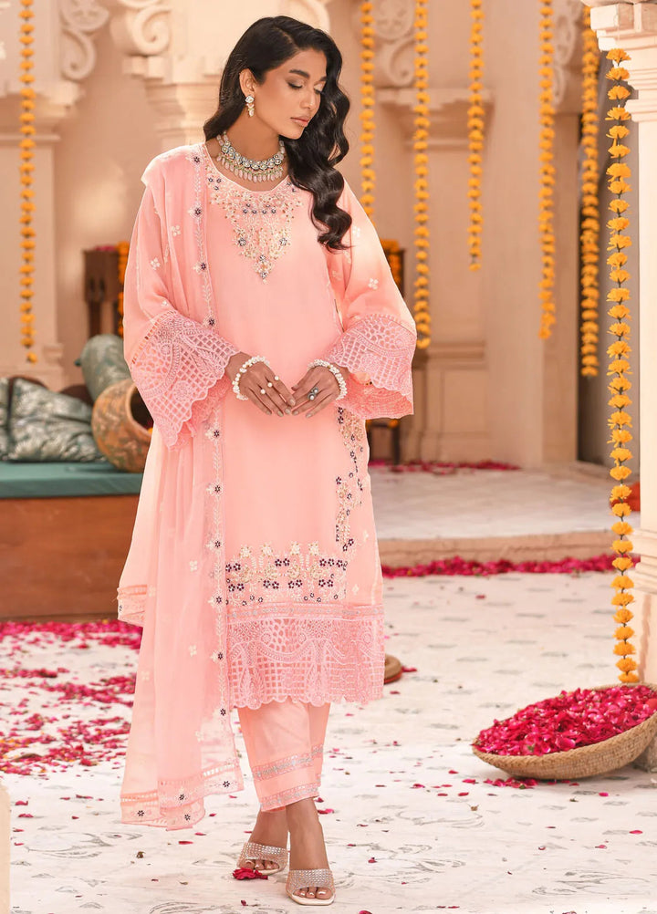 Addee Pret Embroidered Chiffon 3 Piece Suit MF-022 Laalsa