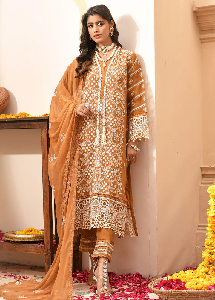 Addee Pret Embroidered Chiffon 3 Piece Suit MF-023 Utah
