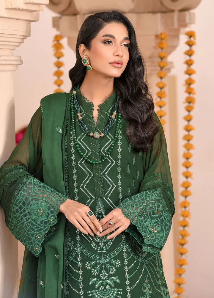 Addee Pret Embroidered Chiffon 3 Piece Suit MF-024 Nadora