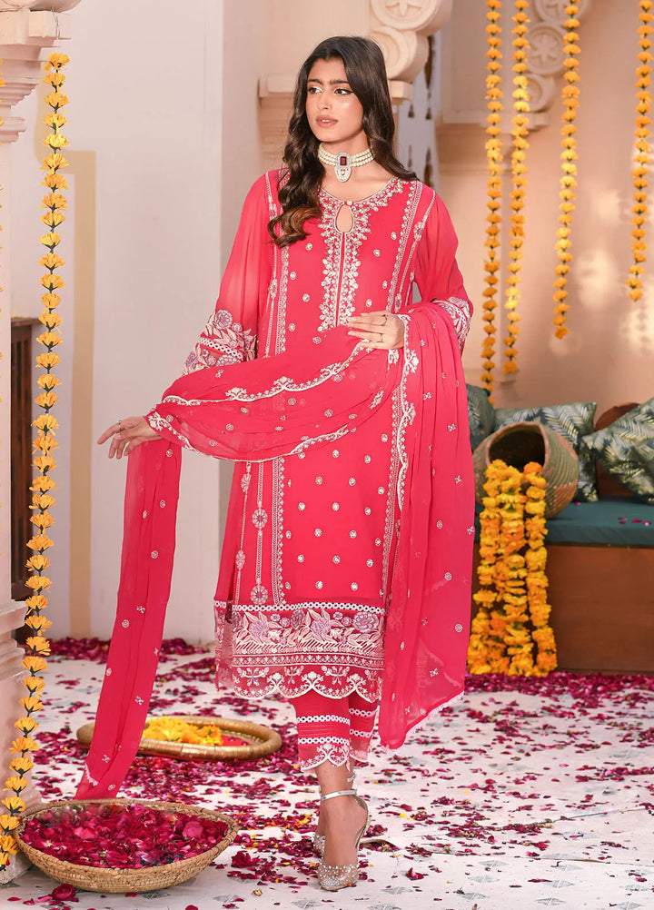 Addee Pret Embroidered Chiffon 3 Piece Suit MF-025 Iina