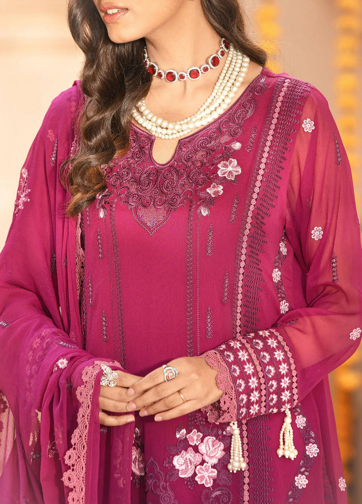 Addee Pret Embroidered Chiffon 3 Piece Suit MF-028 Irsa