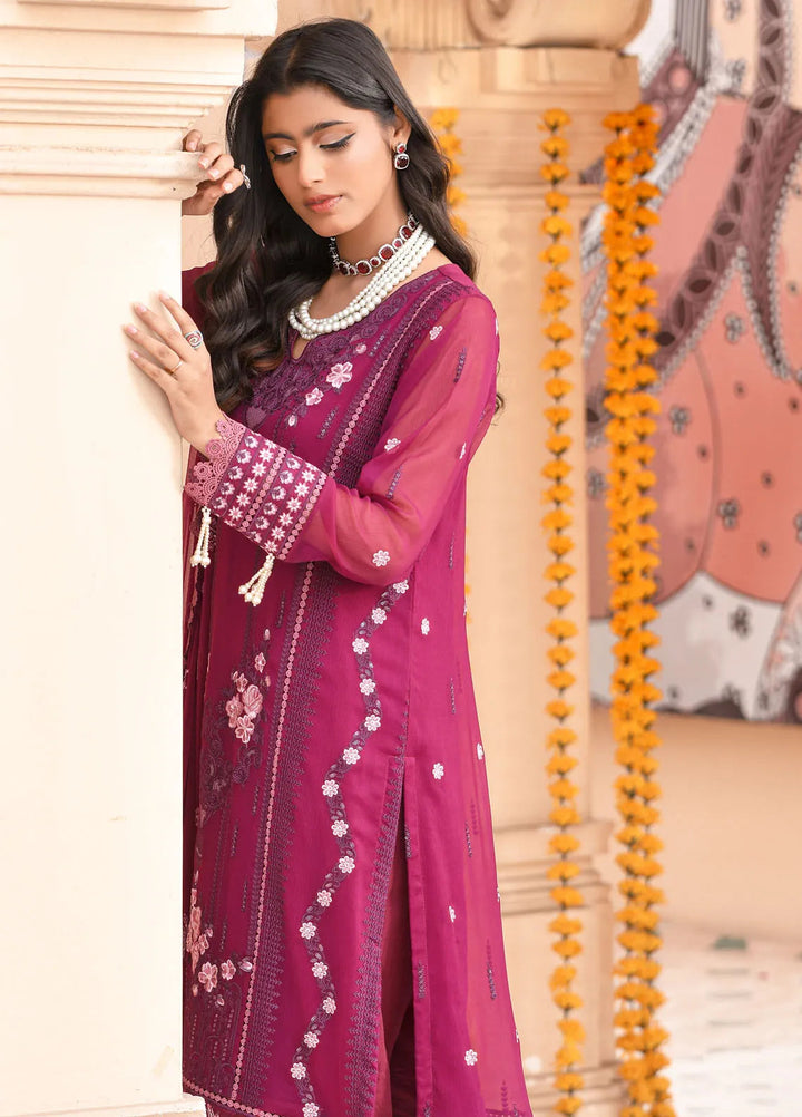 Addee Pret Embroidered Chiffon 3 Piece Suit MF-028 Irsa