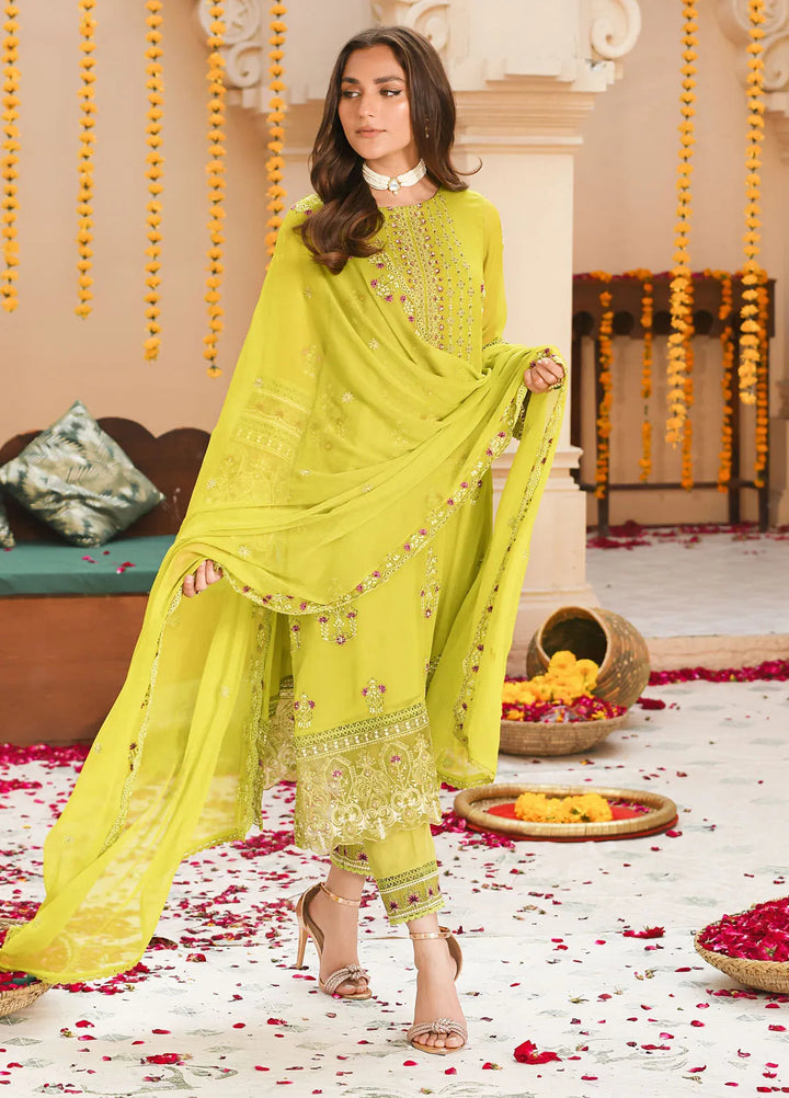 Addee Pret Embroidered Chiffon 3 Piece Suit MF-030 Ziba