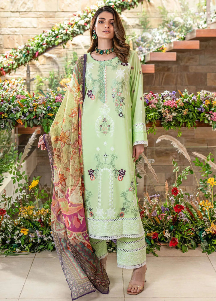 Addee Pret Embroidered Lawn 3 Piece Suit SM-016