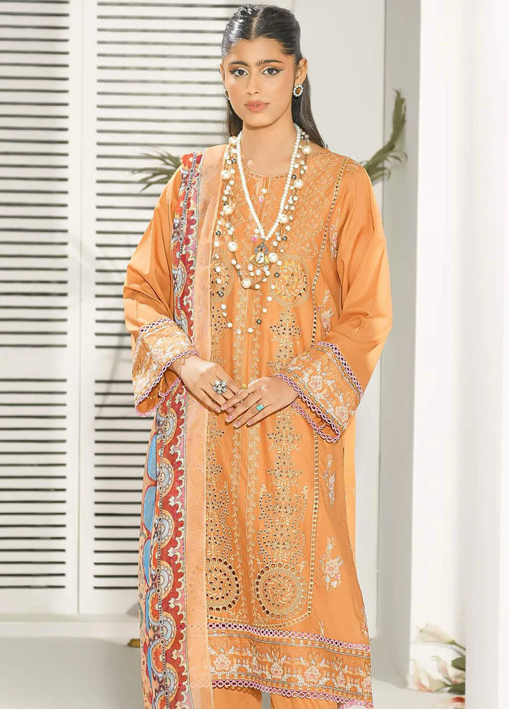 Addee Pret Embroidered Lawn 3 Piece Suit SM-033
