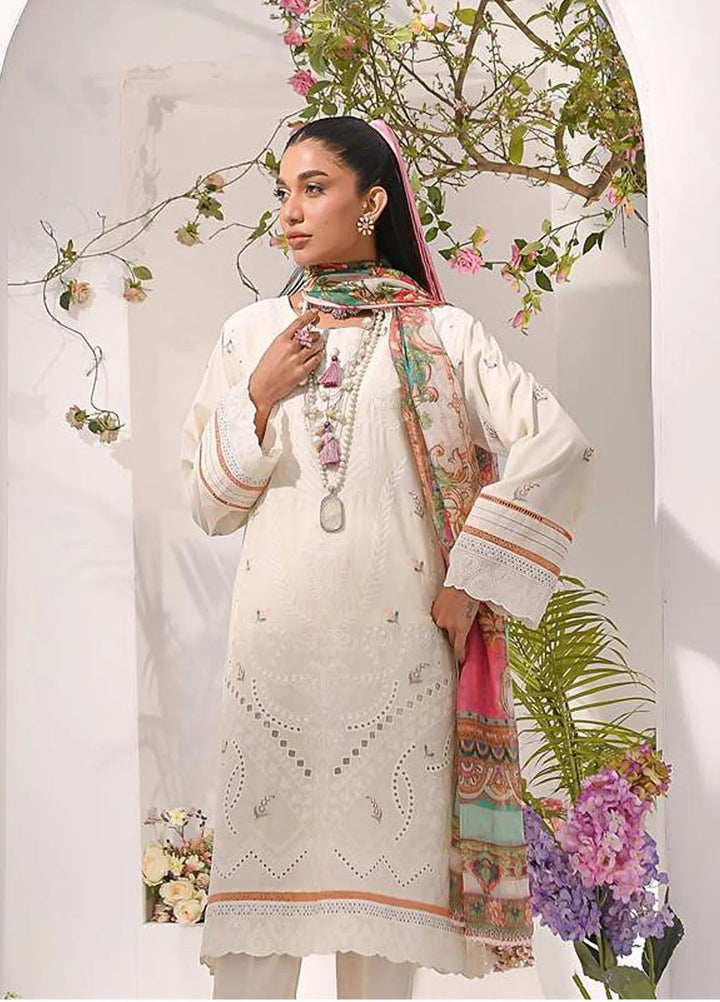 Addee Pret Embroidered Lawn 3 Piece Suit SM-037