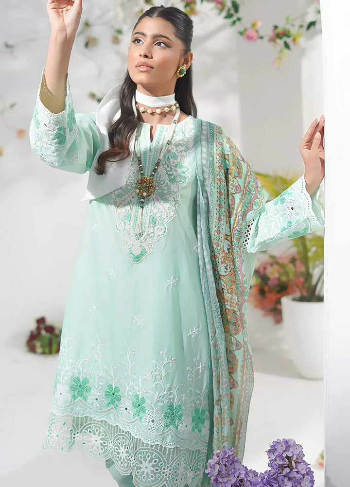Addee Pret Embroidered Lawn 3 Piece Suit SM-038