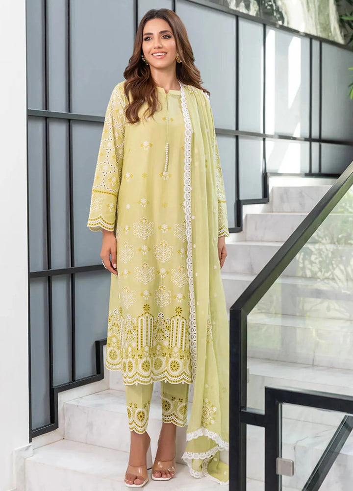Addee Pret Embroidered Lawn 3 Piece Suit SM-041