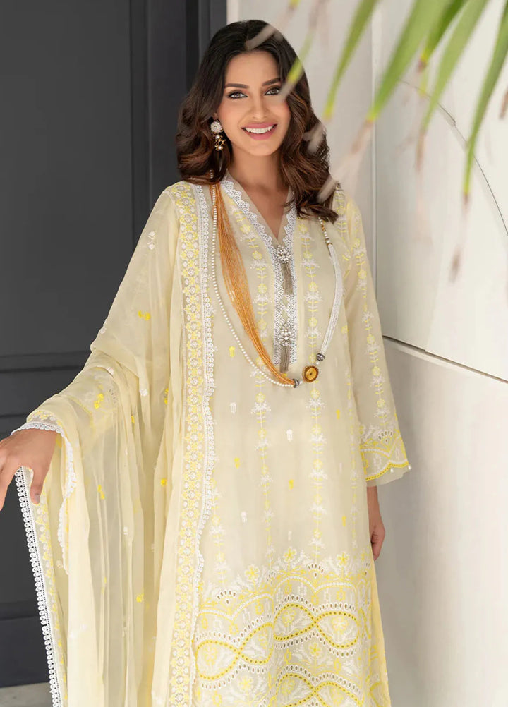 Addee Pret Embroidered Lawn 3 Piece Suit SM-043