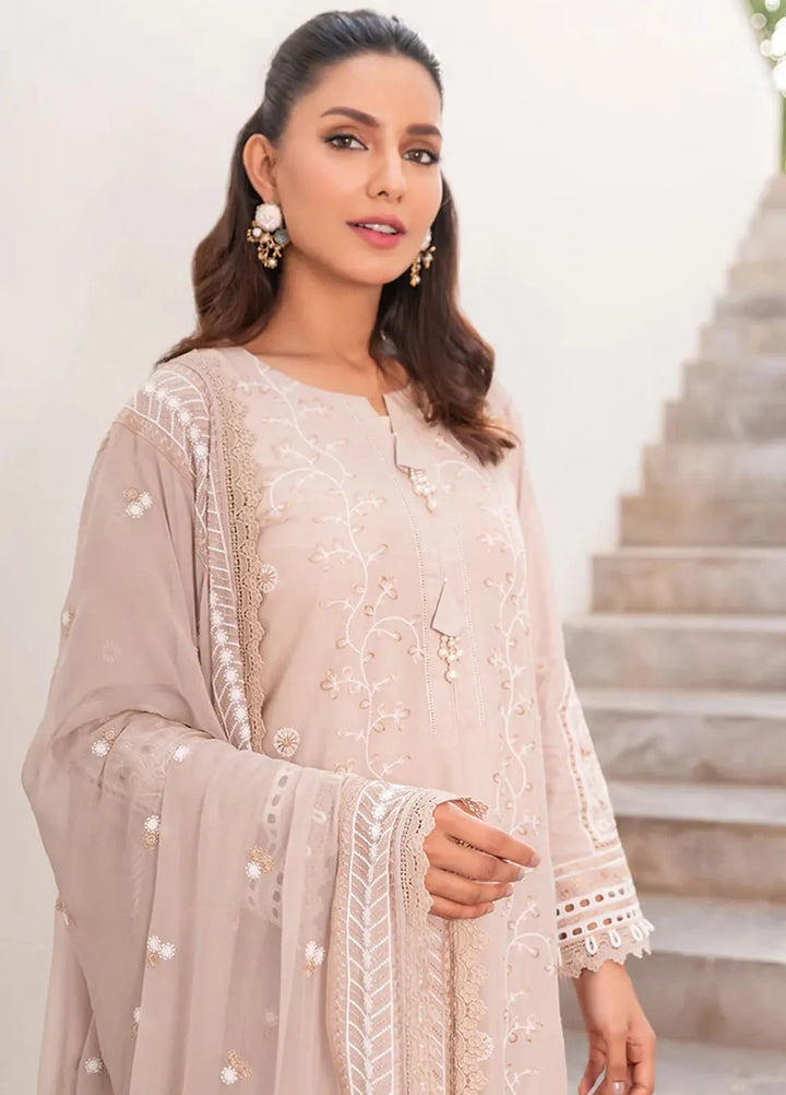 Addee Pret Embroidered Lawn 3 Piece Suit SM-044