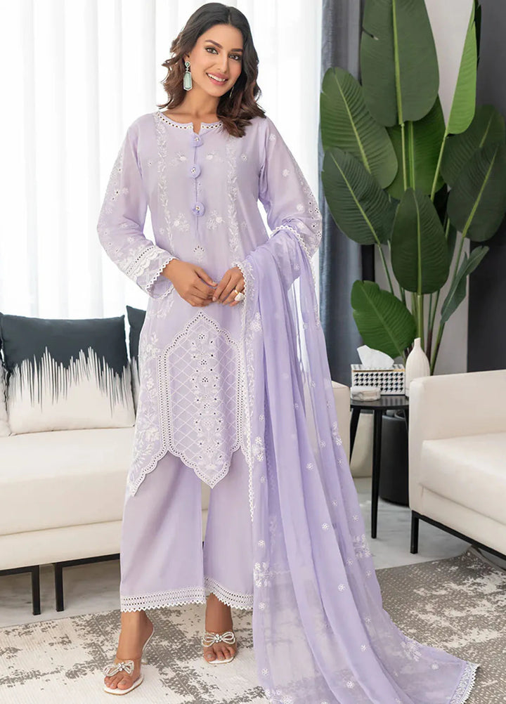 Addee Pret Embroidered Lawn 3 Piece Suit SM-045