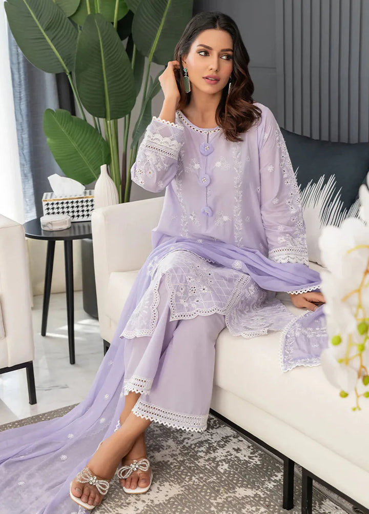 Addee Pret Embroidered Lawn 3 Piece Suit SM-045