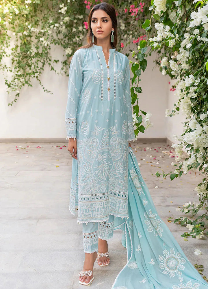Addee Pret Embroidered Lawn 3 Piece Suit SM-046