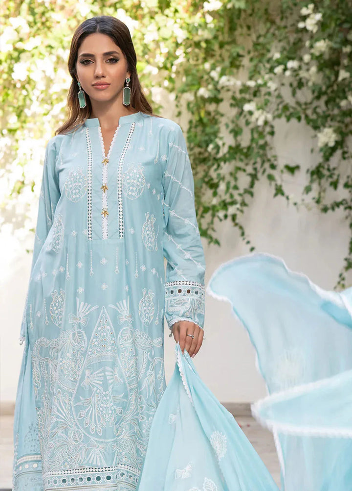 Addee Pret Embroidered Lawn 3 Piece Suit SM-046