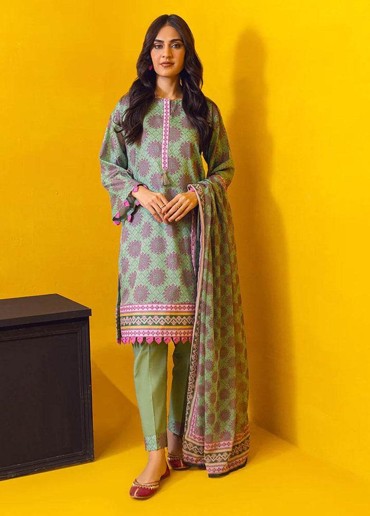 Adorna by Salitex Printed Lawn Suits Unstitched 2 Piece ST23A UNS23CB002UT - Summer Collection