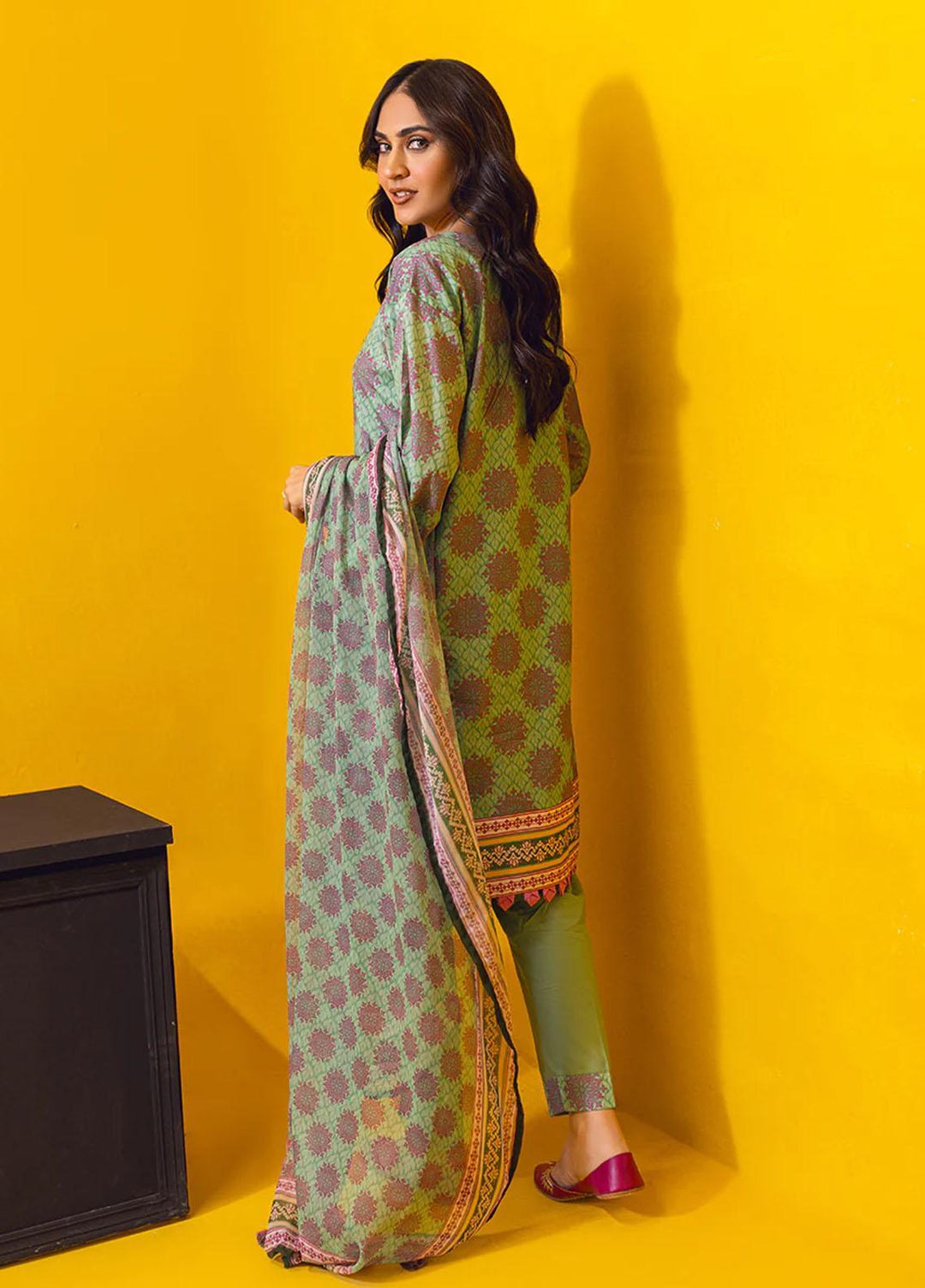 Adorna by Salitex Printed Lawn Suits Unstitched 2 Piece ST23A UNS23CB002UT - Summer Collection