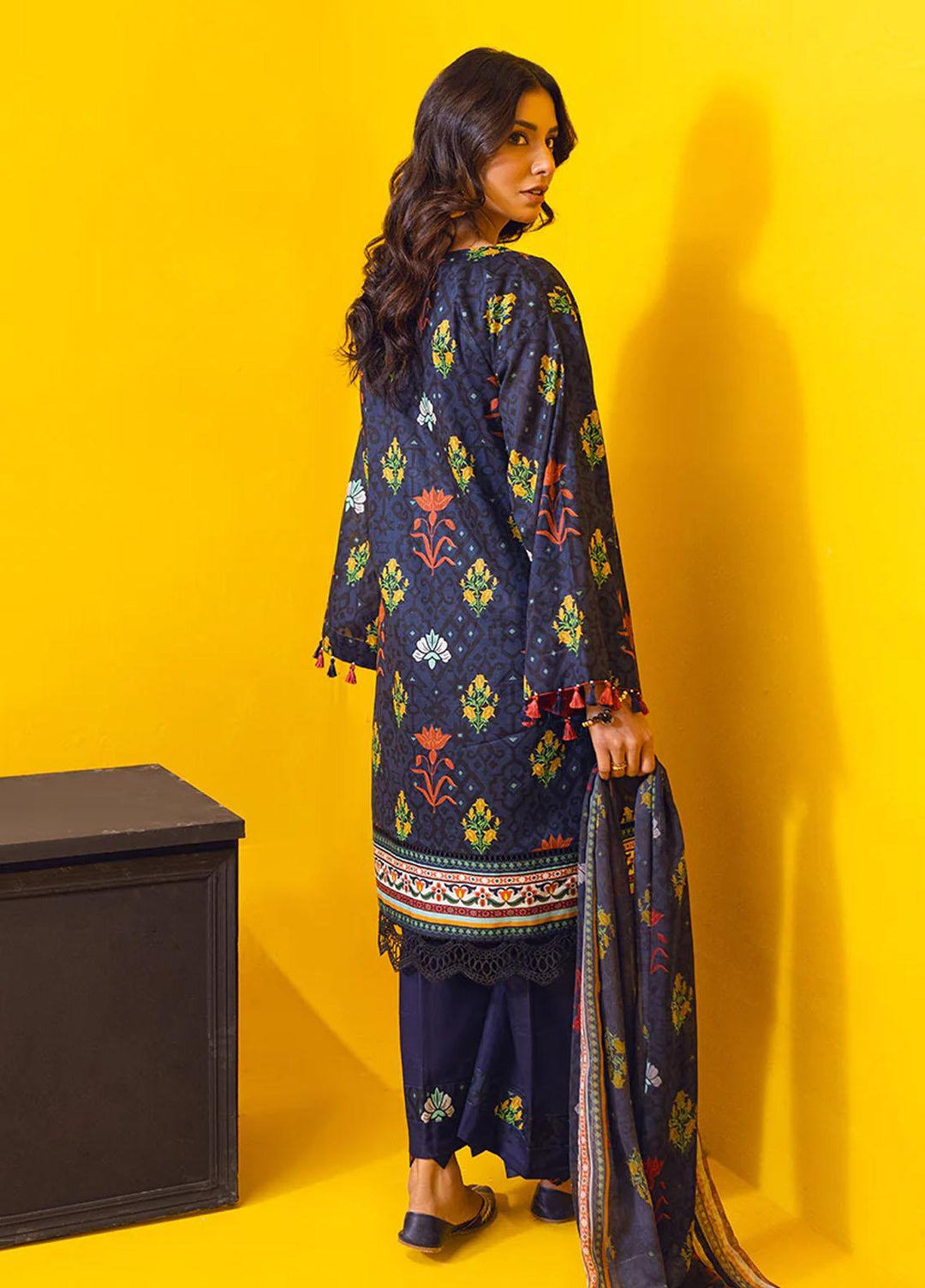 Adorna by Salitex Printed Lawn Suits Unstitched 2 Piece ST23A UNS23CB006UT - Summer Collection