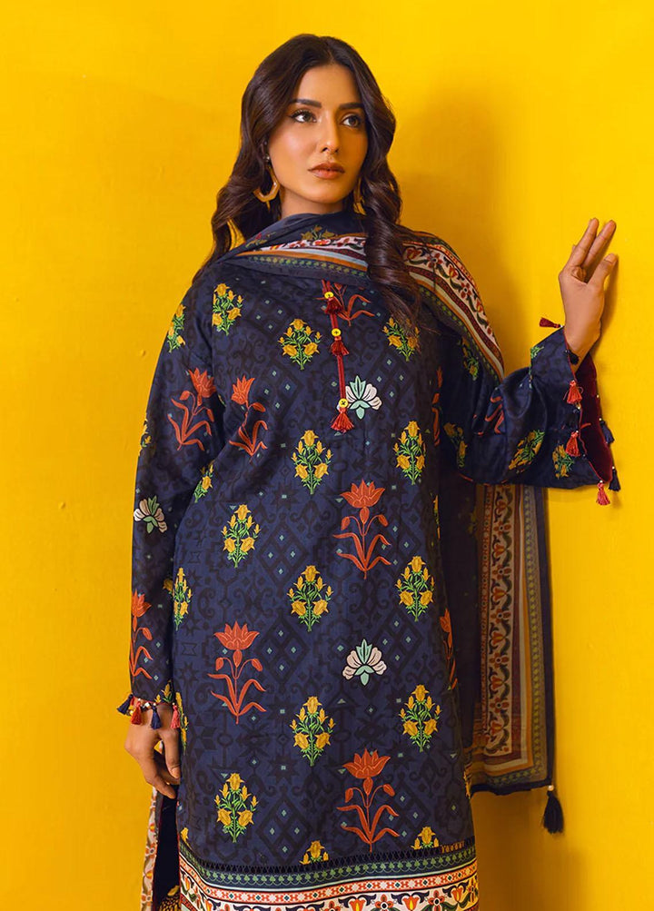 Adorna by Salitex Printed Lawn Suits Unstitched 2 Piece ST23A UNS23CB006UT - Summer Collection