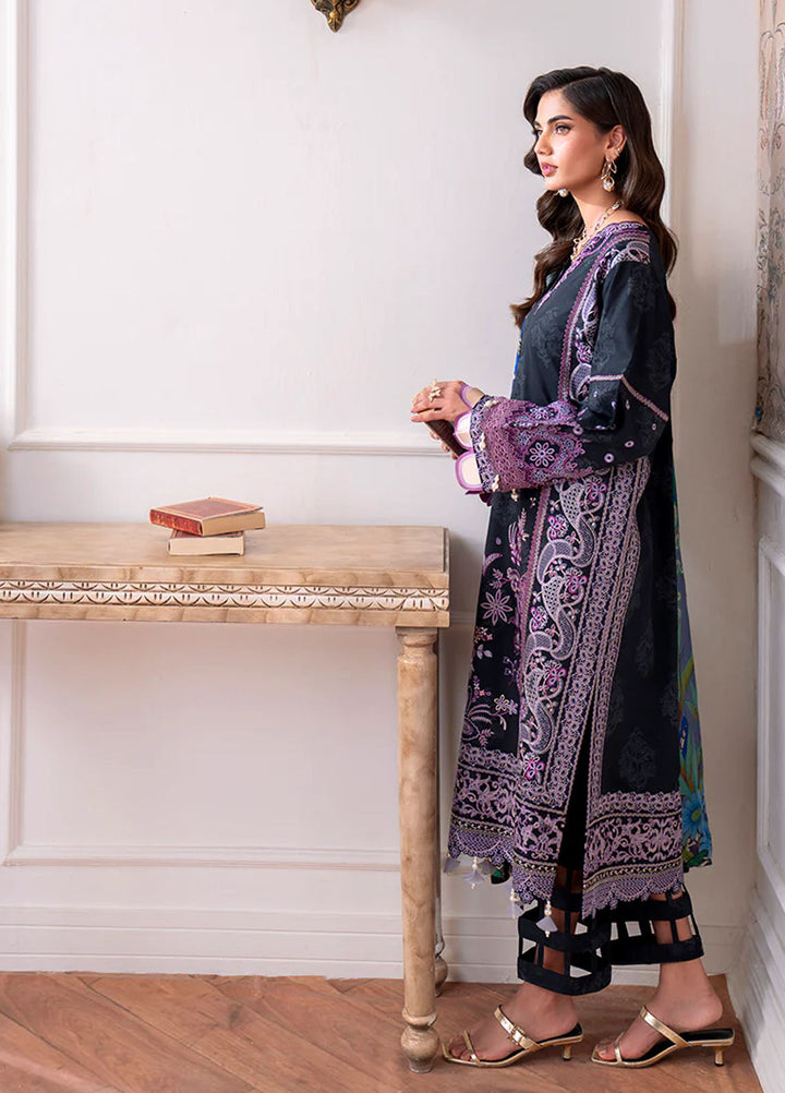Aezel by Roheenaz Embroidered Cambric Suits Unstitched 3 Piece RNZ25AC D-05 A Emera - Winter Collection