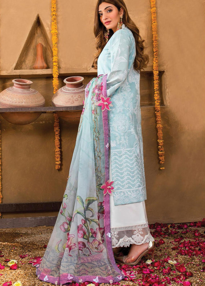 Afreen Viva by Anaya Embroidered Lawn Suits Unstitched 3 Piece AKC21A 04 Andaleeb - Luxury Collection
