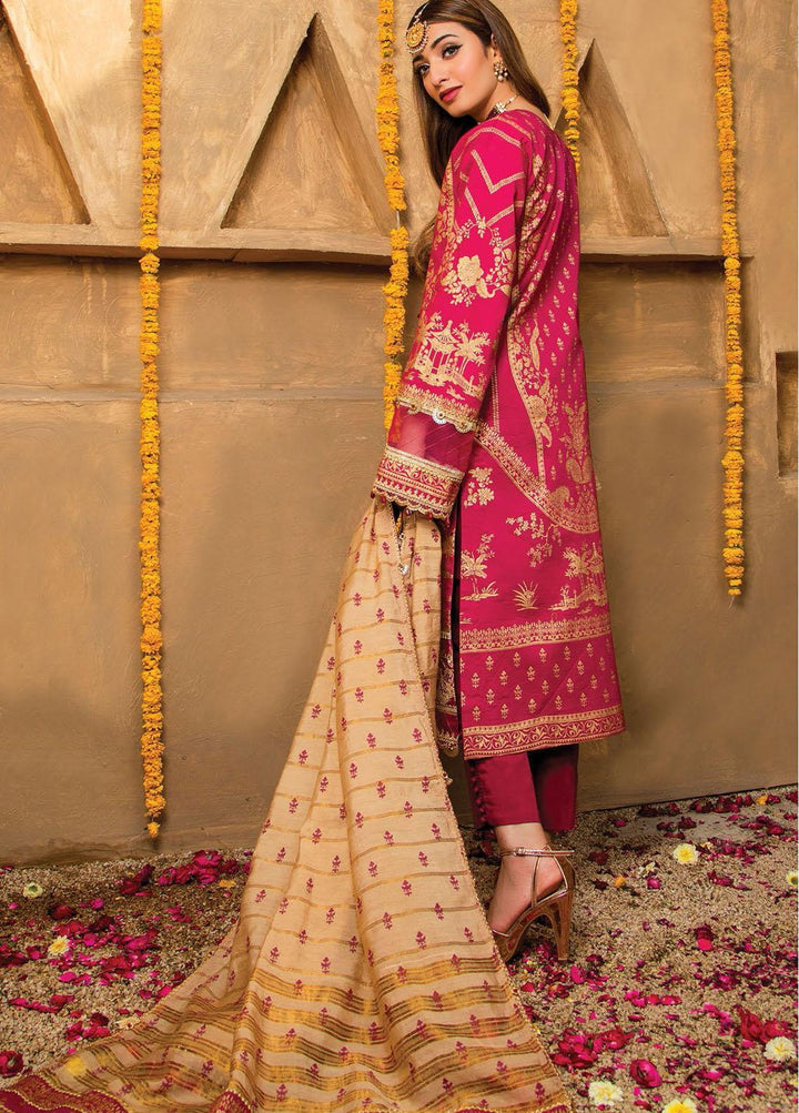 Afreen Viva by Anaya Embroidered Lawn Suits Unstitched 3 Piece AKC21A 05 Arshiya - Luxury Collection