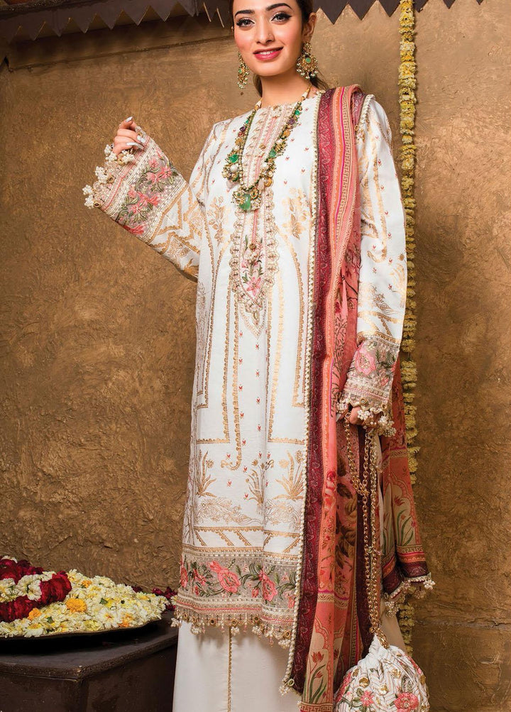 Afreen Viva by Anaya Embroidered Lawn Suits Unstitched 3 Piece AKC21A 06 Mina - Luxury Collection
