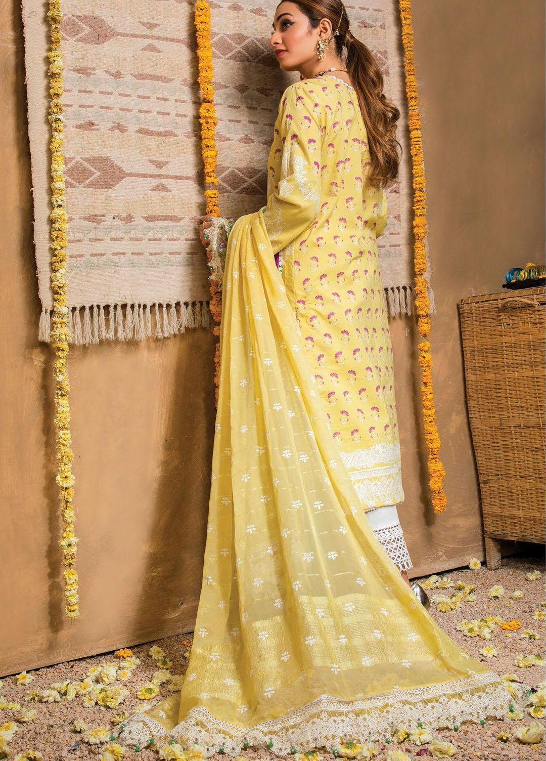 Afreen Viva by Anaya Embroidered Lawn Suits Unstitched 3 Piece AKC21A 08 Naaz - Luxury Collection