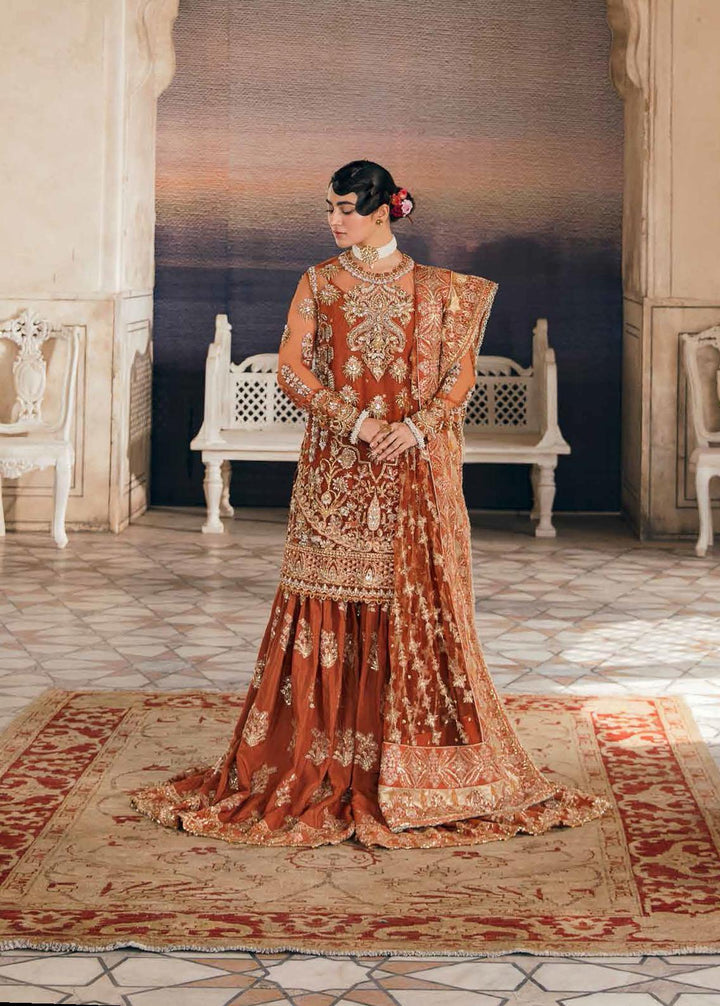 Afrozeh Embroidered  Suits Unstitched 3 Piece AF22B 002 Rangreza - Bridal Collection