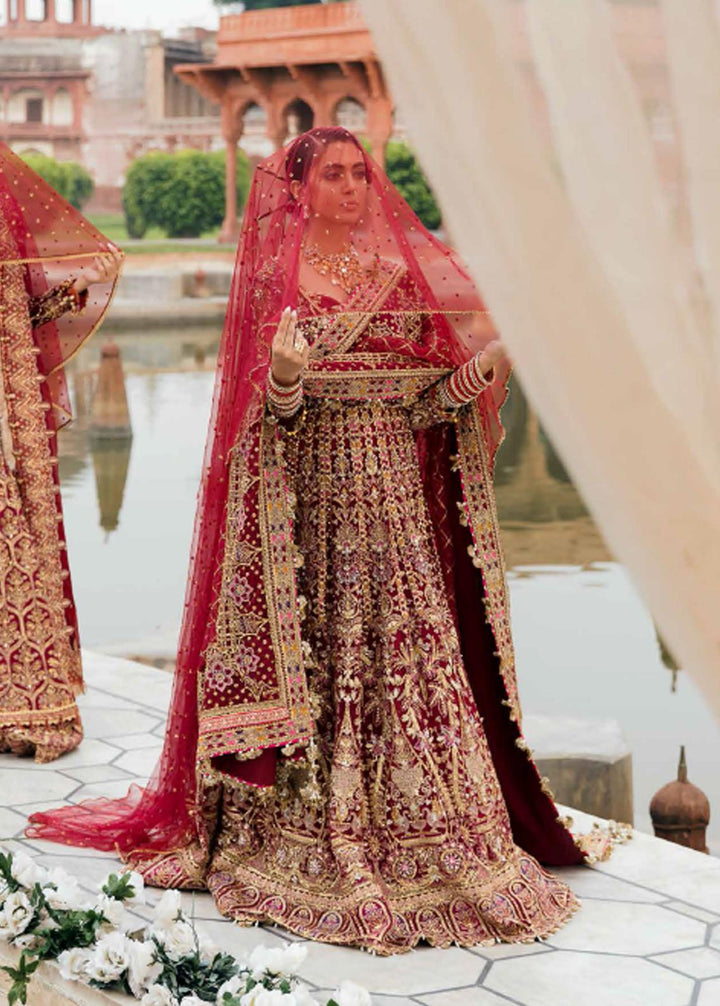 Afrozeh Embroidered  Suits Unstitched 3 Piece AF22B 003 Mahjabeen - Bridal Collection