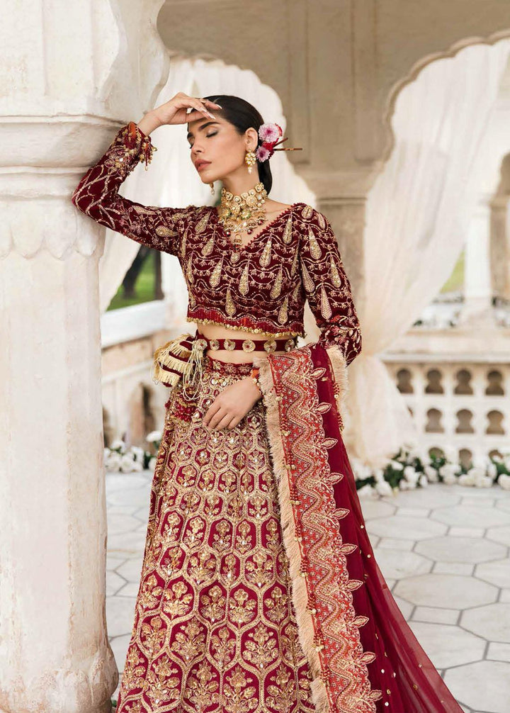 Afrozeh Embroidered  Suits Unstitched 3 Piece AF22B 004 Hayal - Bridal Collection