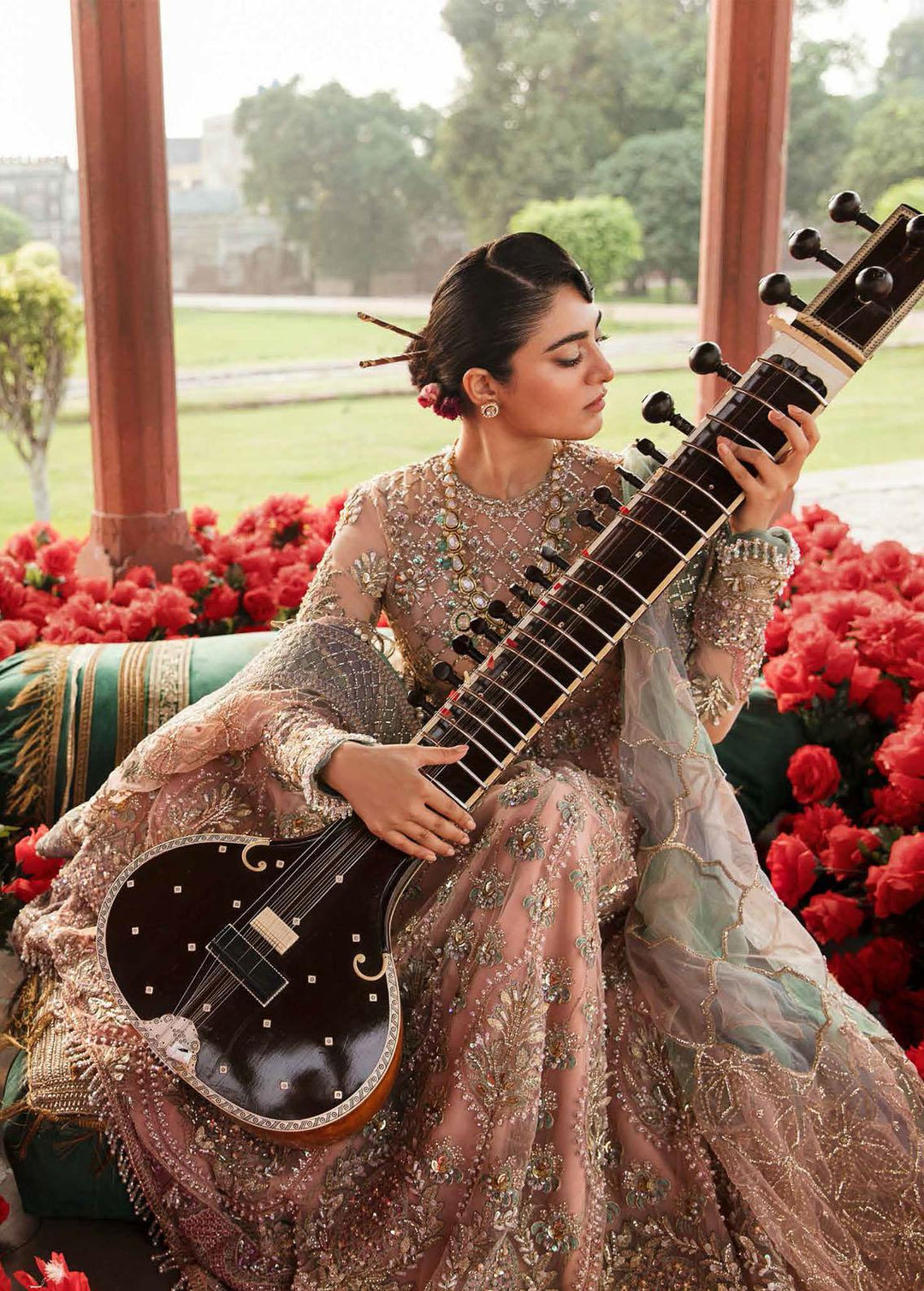 Afrozeh Embroidered  Suits Unstitched 3 Piece AF22B 005 Mahtab - Bridal Collection