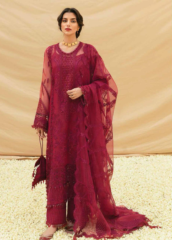 Dhoop Kinara By Afrozeh Embroidered  Suits Unstitched 3 Piece AF22DK 04 Marjaan - Luxury Formals Collection