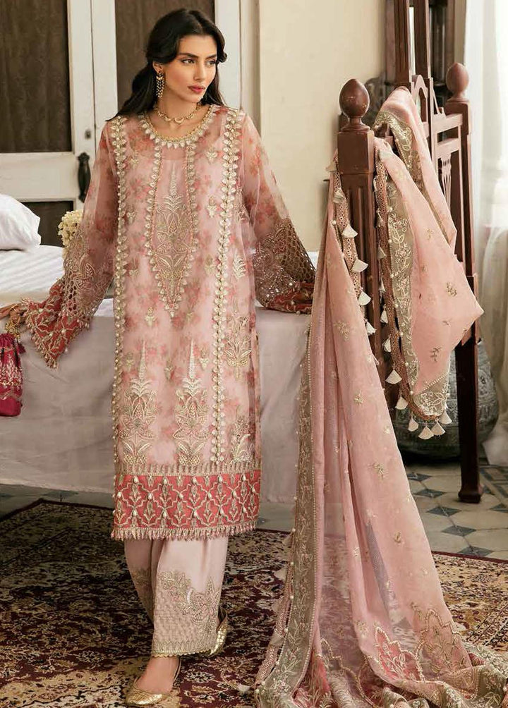 Dhoop Kinara By Afrozeh Embroidered  Suits Unstitched 3 Piece AF22DK 05 Gul Afshan - Luxury Formals Collection
