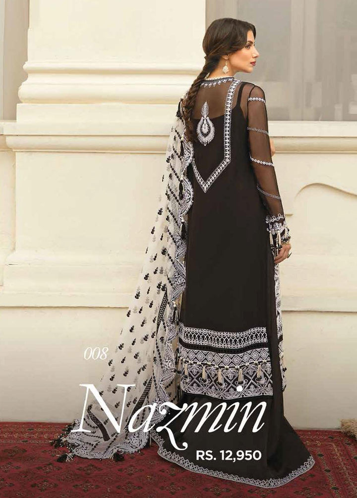 Dhoop Kinara By Afrozeh Embroidered  Suits Unstitched 3 Piece AF22DK 08 Nazmin - Luxury Formals Collection