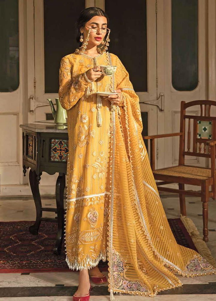 Dhoop Kinara By Afrozeh Embroidered  Suits Unstitched 3 Piece AF22DK 10 Ghazal - Luxury Formals Collection