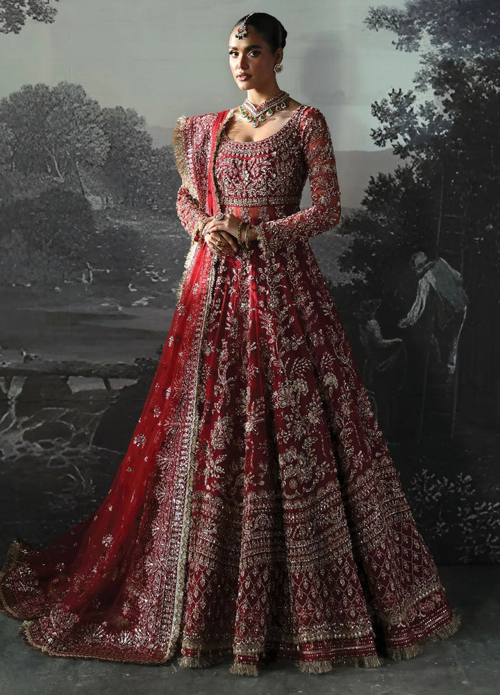Afrozeh Embroidered Suits Unstitched 3 Piece D-01 Anastasia - Bridal Collection