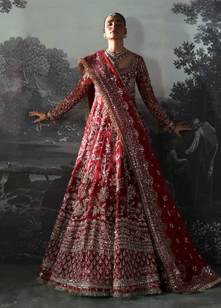 Afrozeh Embroidered Suits Unstitched 3 Piece D-01 Anastasia - Bridal Collection