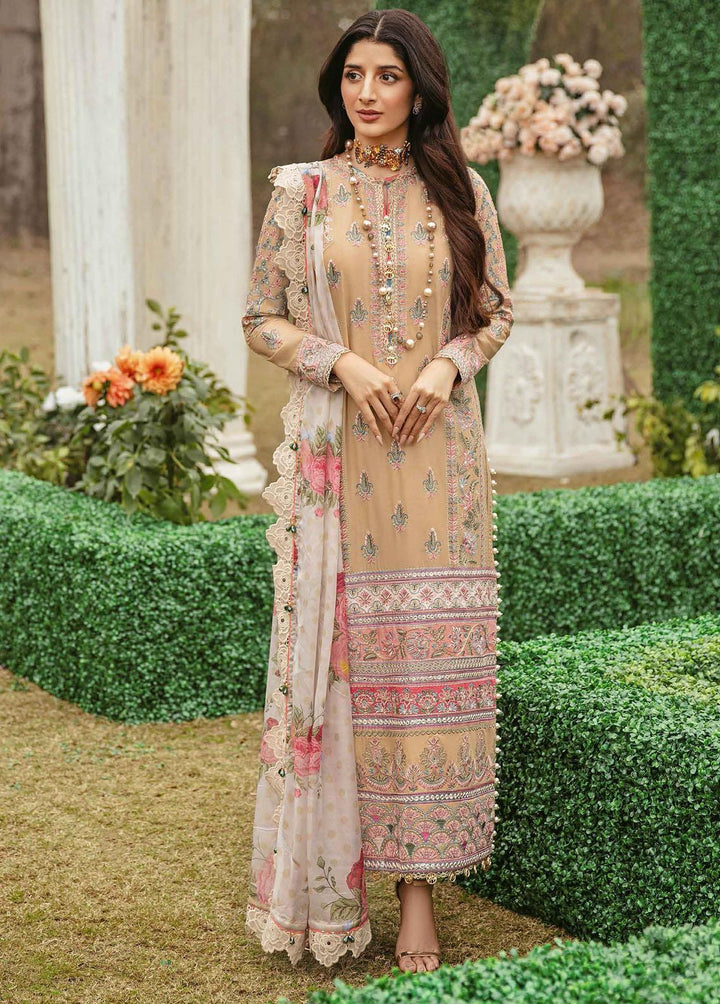 Garden of Eve by Afrozeh Embroidered Lawn Suits Unstitched 3 Piece AF22GL Gaia - Summer Collection