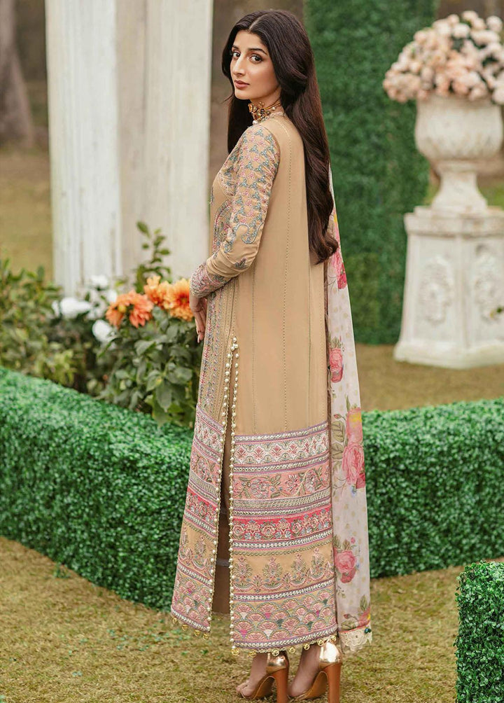 Garden of Eve by Afrozeh Embroidered Lawn Suits Unstitched 3 Piece AF22GL Gaia - Summer Collection