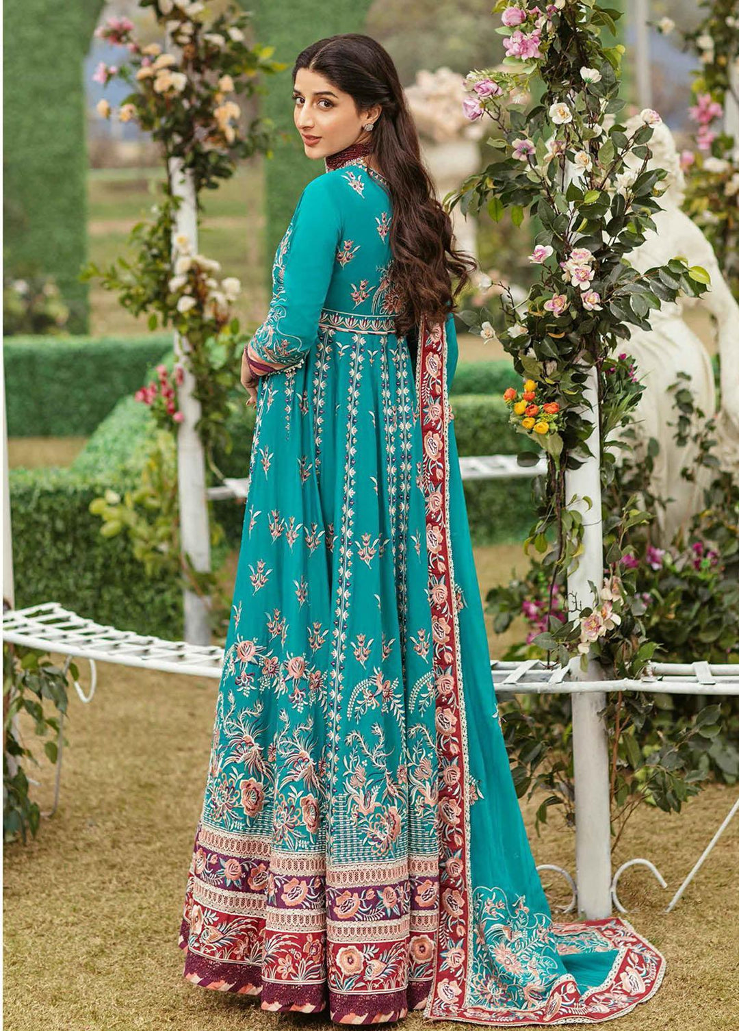 Garden of Eve by Afrozeh Embroidered Lawn Suits Unstitched 2 Piece AF22GL Natalia - Summer Collection