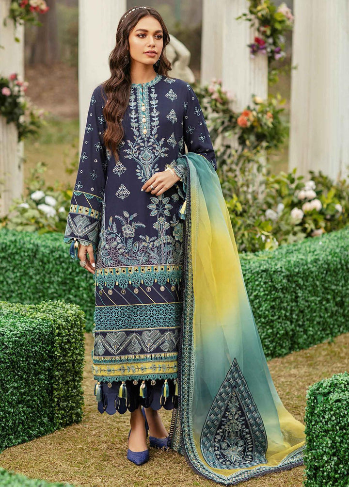 Garden of Eve by Afrozeh Embroidered Lawn Suits Unstitched 3 Piece AF22GL Rhea - Summer Collection