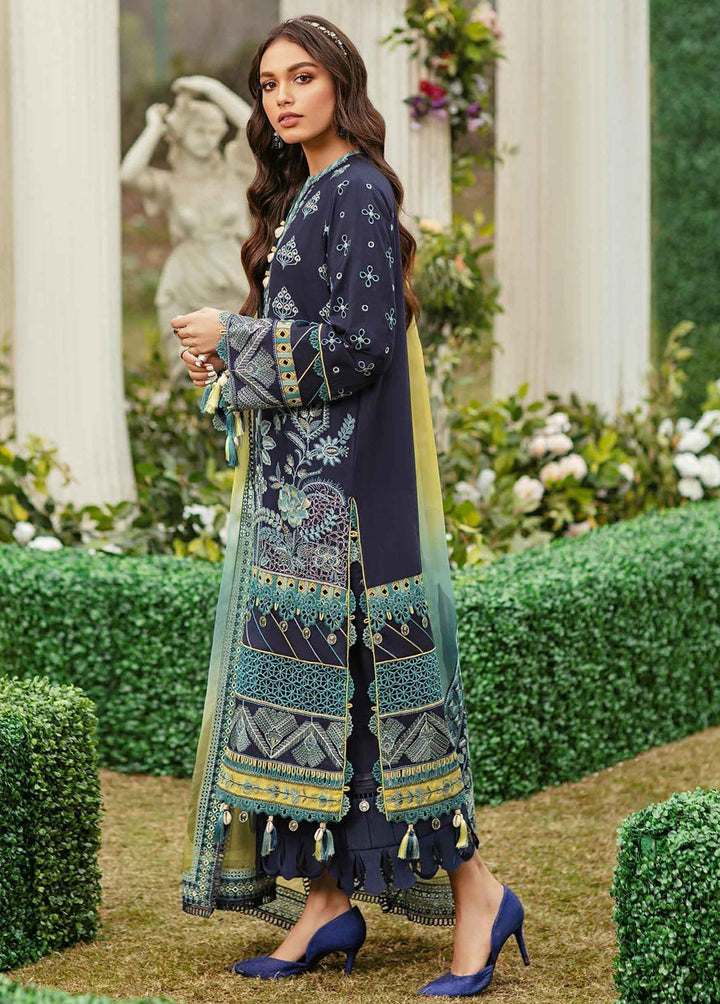 Garden of Eve by Afrozeh Embroidered Lawn Suits Unstitched 3 Piece AF22GL Rhea - Summer Collection