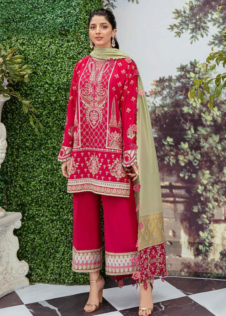 Garden of Eve by Afrozeh Embroidered Lawn Suits Unstitched 3 Piece AF22GL Xenia - Summer Collection