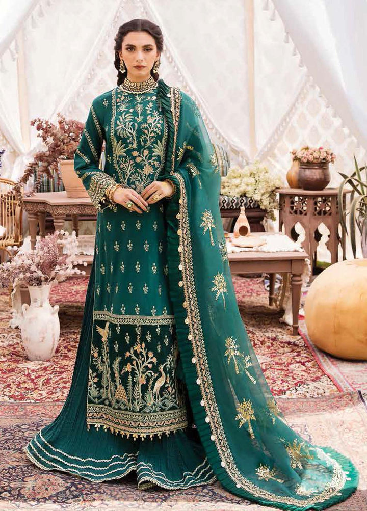 Gul Bahar By Afrozeh Embroidered Lawn Suits Unstitched 3 Piece AF22GB 02 Meeras - Festive Collection