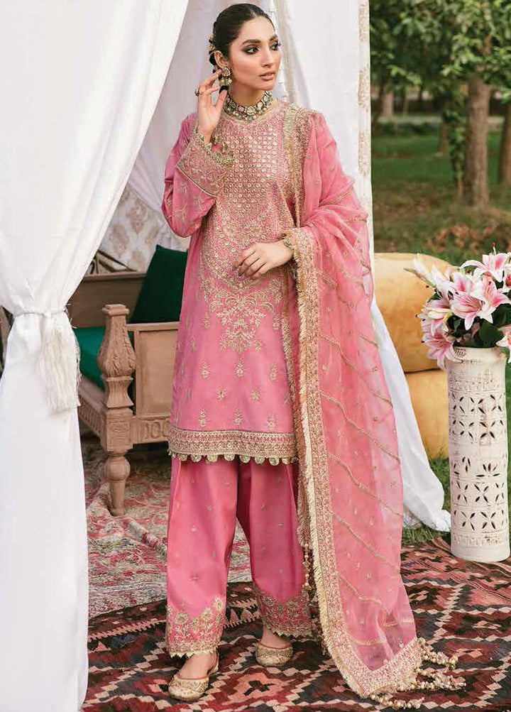 Gul Bahar By Afrozeh Embroidered Lawn Suits Unstitched 3 Piece AF22GB 03 Dilaab - Festive Collection