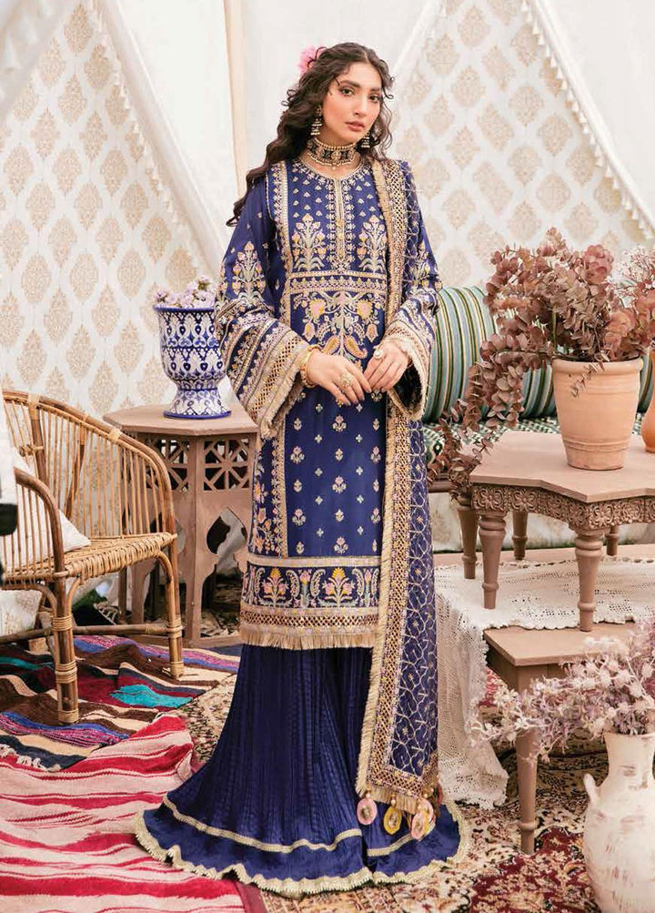 Gul Bahar By Afrozeh Embroidered Lawn Suits Unstitched 3 Piece AF22GB 10 Gulrukh - Festive Collection