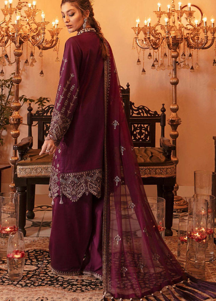 Gul Bahar By Afrozeh Embroidered Lawn Suits Unstitched 3 Piece AF21GB 02 Rangooli - Festive Collection