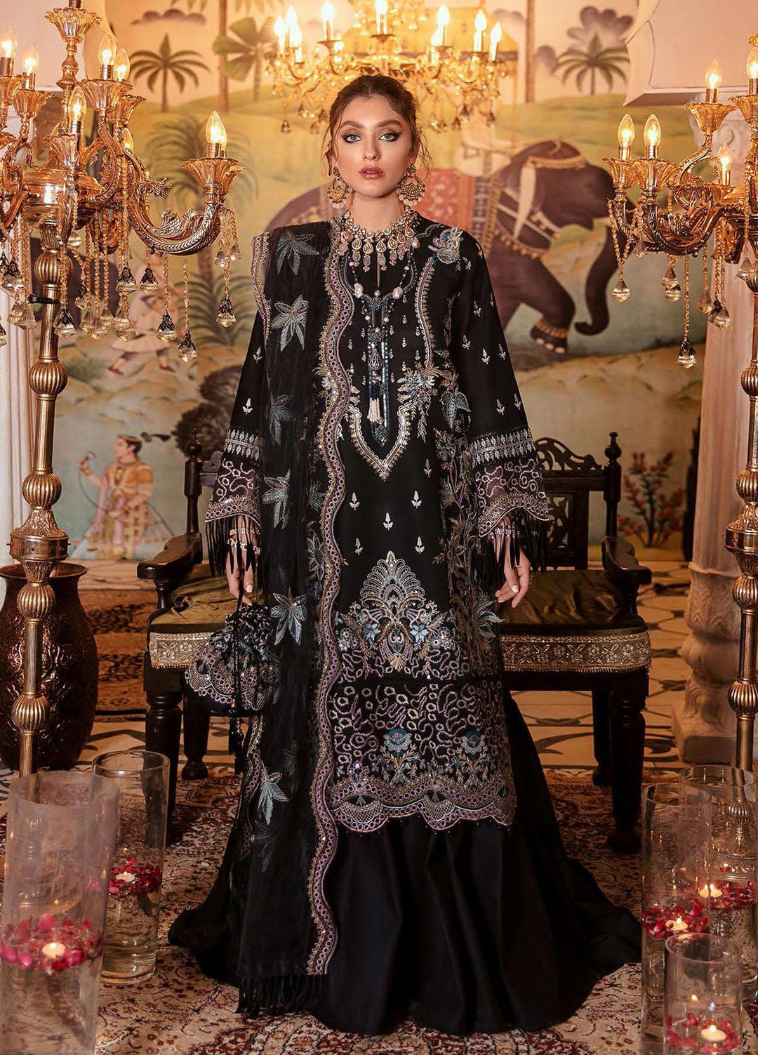 Gul Bahar By Afrozeh Embroidered Lawn Suits Unstitched 3 Piece AF21GB 04 Zaiba - Festive Collection