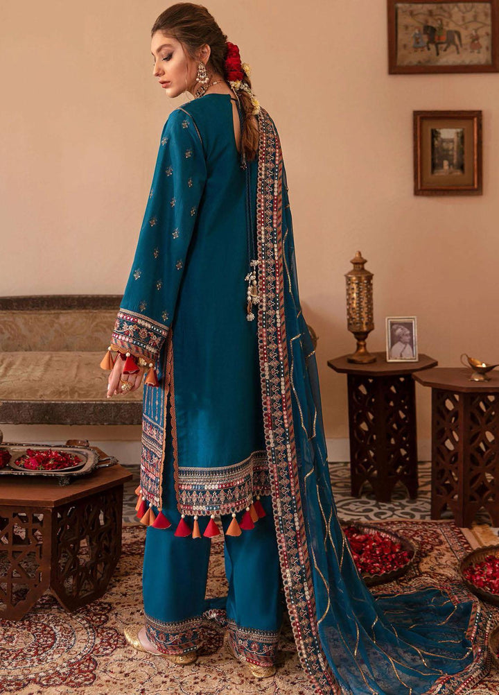 Gul Bahar By Afrozeh Embroidered Lawn Suits Unstitched 3 Piece AF21GB 09 Mahmir - Festive Collection